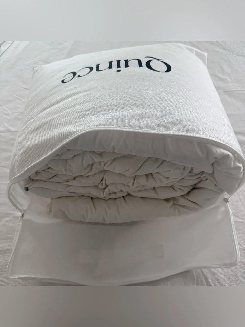 New Quince Luxe Goose Down Duvet Insert Comforter Lightweight Full/Queen $244